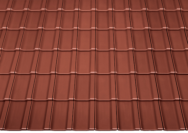 Керамическая черепица Braas Топаз 11V, Каштан