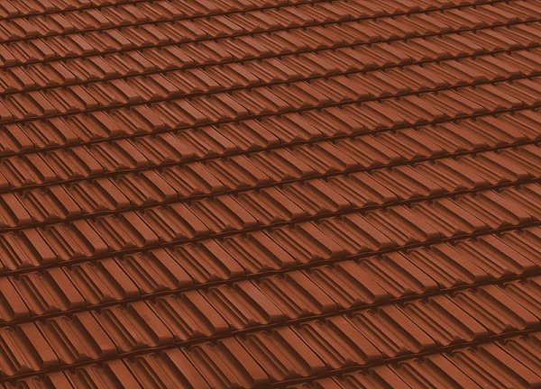 Керамическая черепица Nelskamp D 13, Натуральный красный