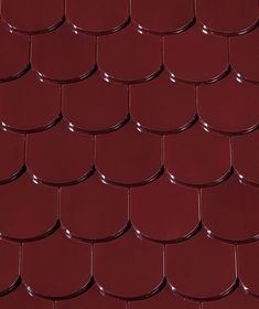 Керамическая черепица Creaton Biber Klassik Finesse, цвет Винно-красный