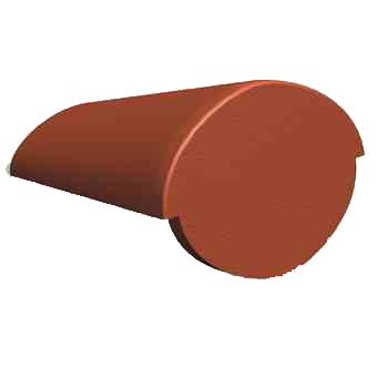 Начальная коньковая черепица, Brilliant Медь, Benders