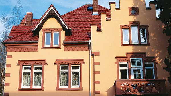 Керамическая черепица Braas Гранат 15V, Naturrot