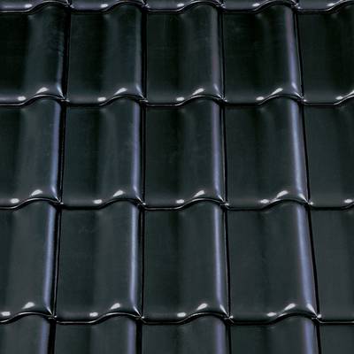 Керамическая черепица Creaton MZ3 NEU, Черный глазурь