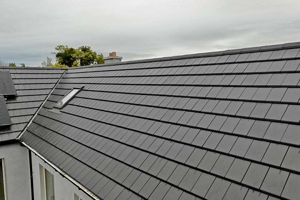 Керамическая черепица Borja TECH Flat 10, Graphit, Tejas Borja