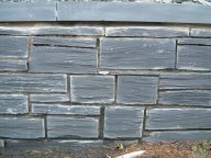  Cwt Y Bugail Dark Blue Grey Pillared Walling