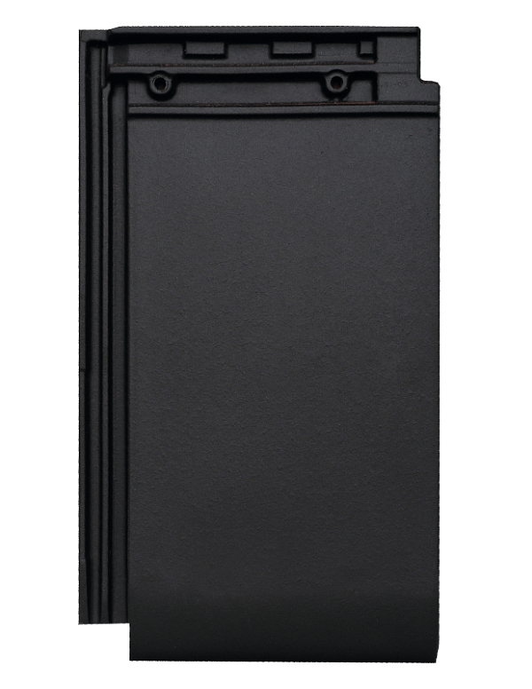 Керамическая черепица Tondach Figaro Deluxe, Черный антрацит