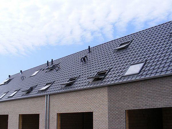 Керамическая черепица Nelskamp F 8,5, Антрацит