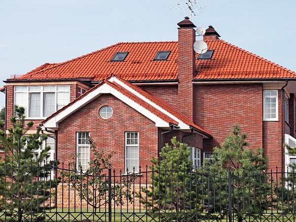 Керамическая черепица Nelskamp F 15, Красный