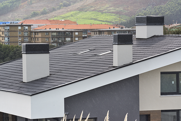 Керамическая черепица Borja TECH TB 10, Graphite, Tejas Borja