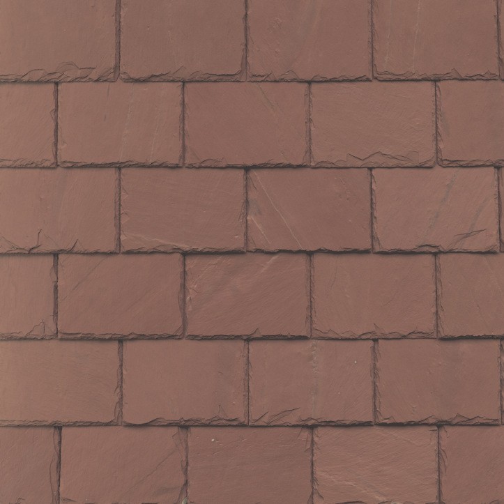 Сланцевая кровля Vermont, неизменный красный