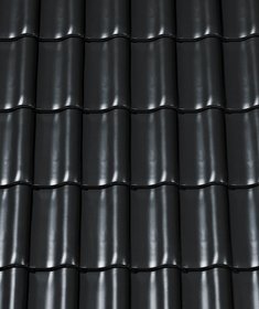 Керамическая черепица Creaton Harmonie, Finesse, цвет Черный