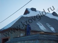 Дикая кладка зимой