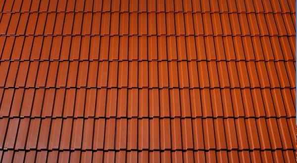 Керамическая черепица Tondach Strangfalz gepresst, Медно-коричневый