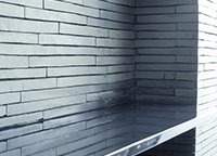 Cwt Y Bugail Strip Walling Dark Blue Grey
