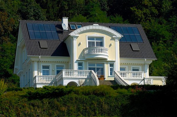 Керамическая черепица Tondach Mulde, Черный антрацит