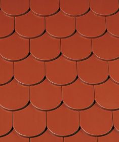 Керамическая черепица Creaton Biber Klassik Nuance, цвет Красный