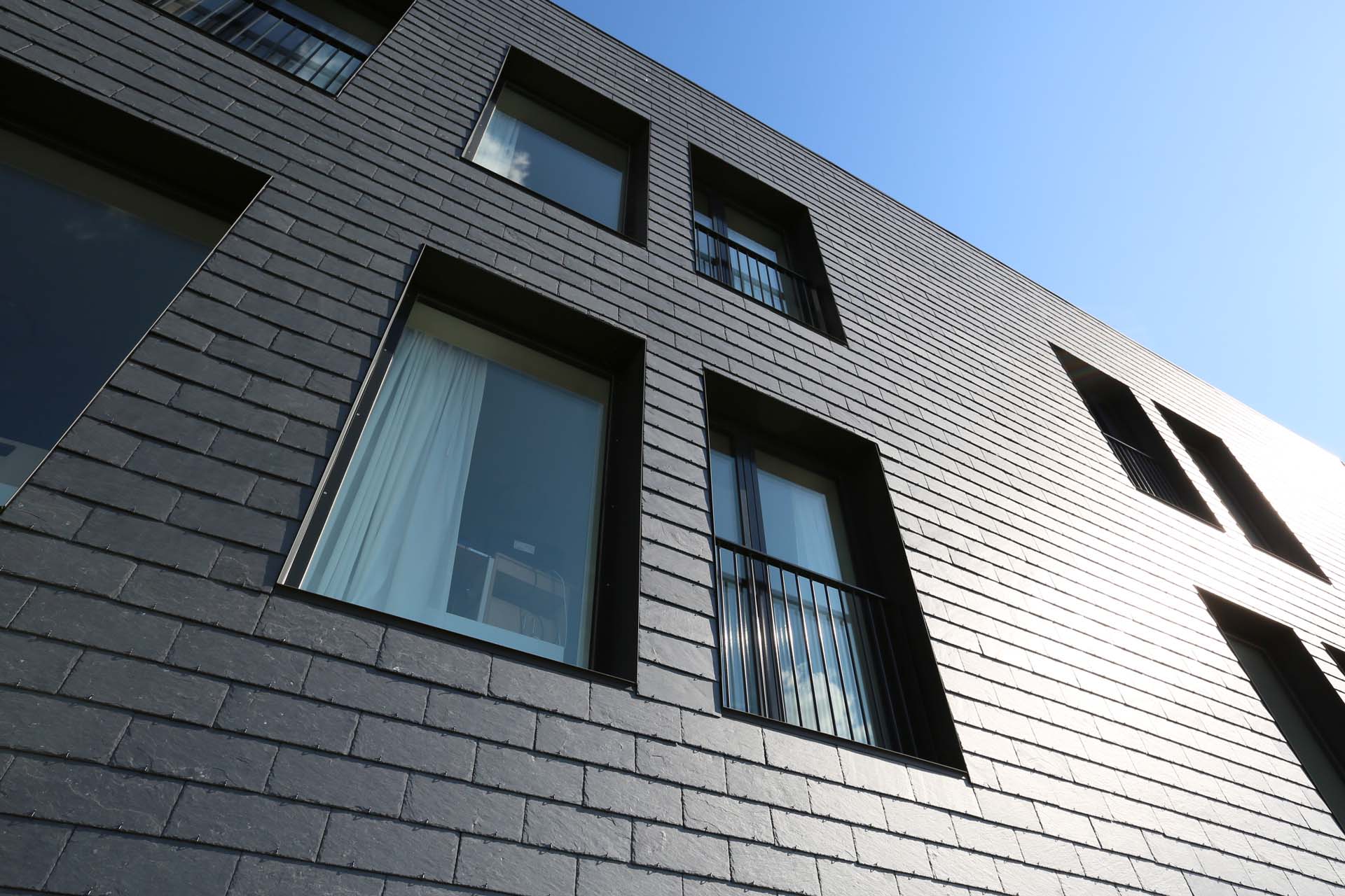 Сланцевая плитка Rathscheck прямоугольная кладка, 40х20, ≥30°