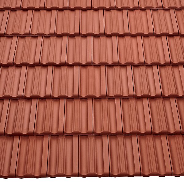Керамическая черепица Braas Гранат 11V, цвет Медный
