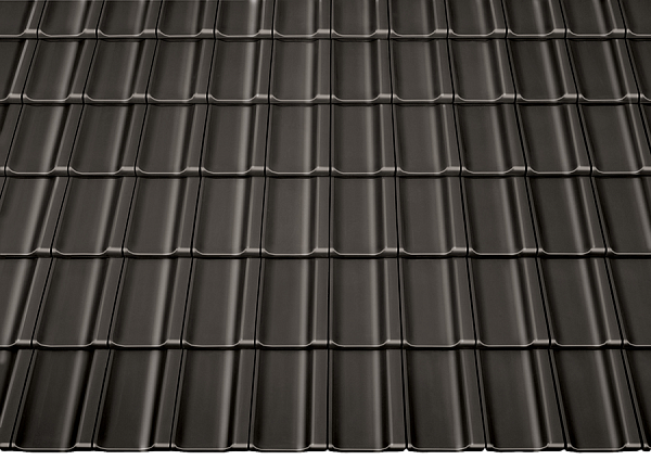 Керамическая черепица Braas Топаз 11V, Серый кристалл