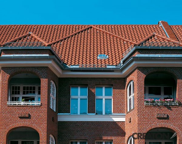 Керамическая черепица Creaton Sinfonie, цвет Натуральный красный