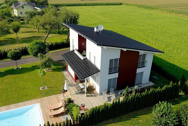 Керамическая черепица Tondach Rumba, Черный антрацит