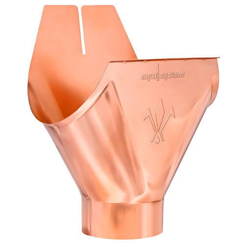 Воронка желоба полукруглого водостока