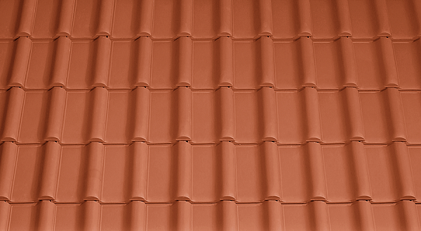 Керамическая черепица Tondach Samba 11, Натуральный красный