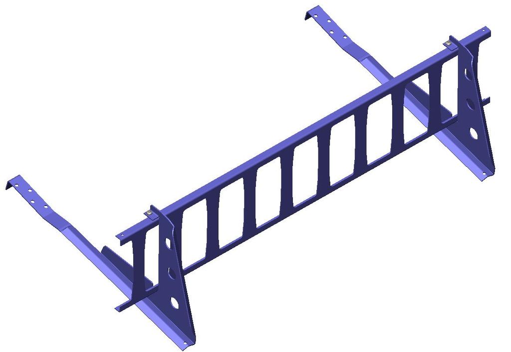 СНЕГОЗАДЕРЖАТЕЛЬ С РЕШЕТКОЙ ЦЕЛЬНОМЕТАЛЛИЧЕСКОЙ 2,5М