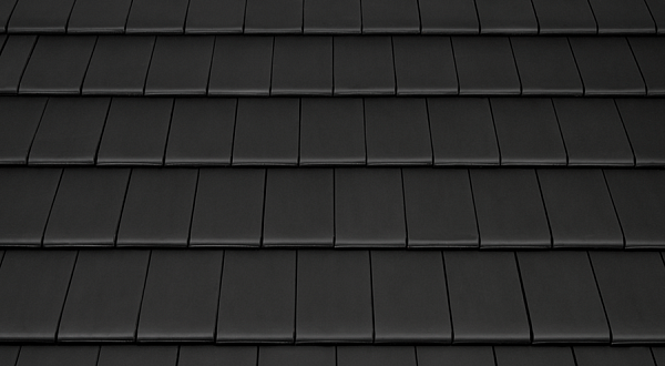 Керамическая черепица Tondach Figaro, Черный антрацит