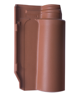 Керамическая черепица Margon Roman n, 266x157, Laguna Brown