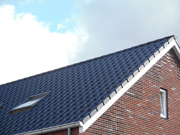 Керамическая черепица Nelskamp F 8,5, Антрацит