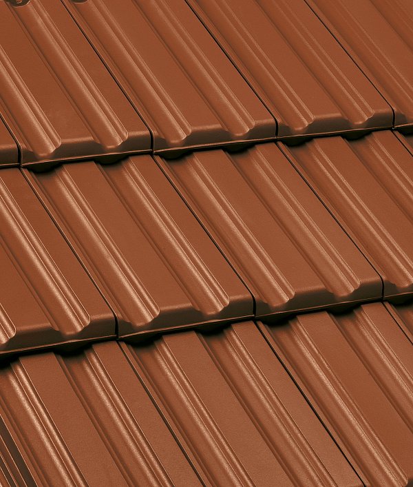 Керамическая черепица Nelskamp DS 10, Красный