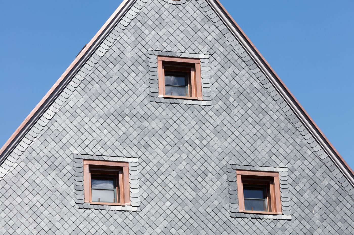 Сланцевая плитка Rathscheck остроугольная кладка, 43х29, ≥30°