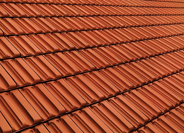 Керамическая черепица Nelskamp D 15, Натуральный красный