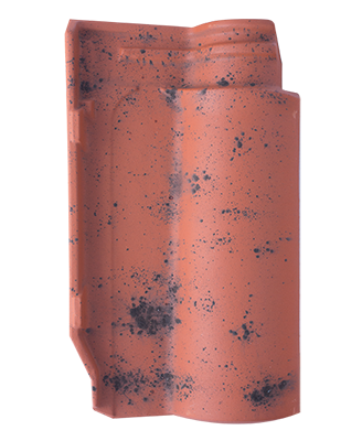 Керамическая черепица Margon Roman n, 266x157, Aged Natural Red