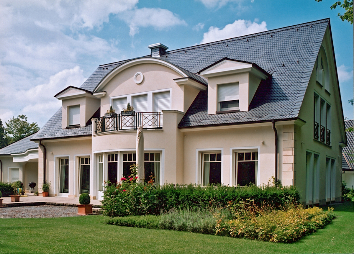 Сланцевая плитка Rathscheck чешуйчатая кладка, 40х30, ≥25°