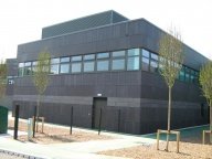 Contemporary Design Using Penrhyn Heather Grey Flame Textured Cladding