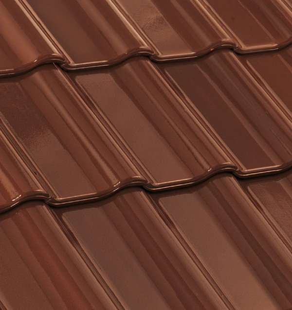 Керамическая черепица Nelskamp F 12, Мускат глянцевый