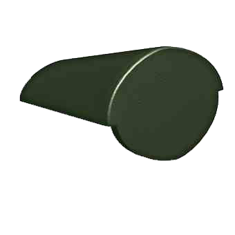 Конечная коньковая черепица, Candor Оливково-зеленый, Benders