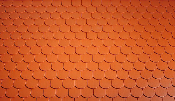 Керамическая черепица Tondach Biber, Красный