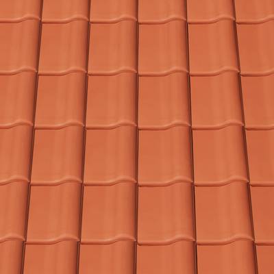 Керамическая черепица Creaton Magnum, Натуральный красный