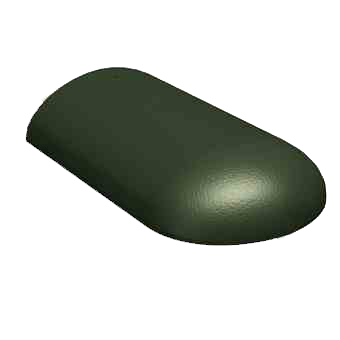 Начальная хребтовая черепица, Candor Оливково-зеленый, Benders